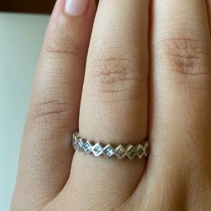 Silver Pandora Ring - size 7